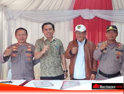 Kapospam Ops Ketupat Lodaya Tahun 2023, menerima kunjungan anggota DPRD Komisi III Kabupaten Karawang