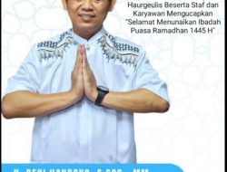 Kepala P3DW Kab. Indramayu II Haurgeulis Beserta Staf dan Karyawan Mengucapkan “Selamat Menunaikan Ibadah Puasa Ramadhan 1445 H”