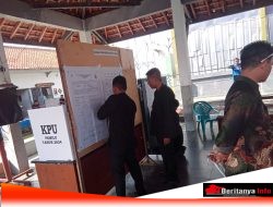 Kegiatan Kunjungan Kerja Pamatwil Polda Jabar, Monitoring Pengamanan TPS di Wilhum Indramayu