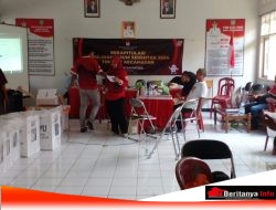 Rapat Pleno Rekapitulasi hasil penghitungan suara Pemilu 2024 Kecamatan Patrol